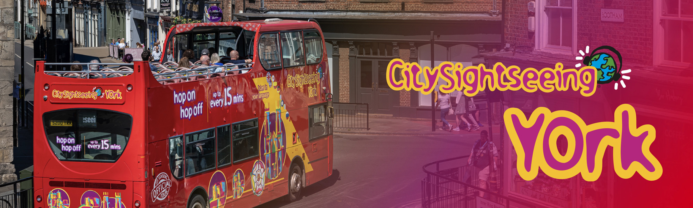 York CitySightseeing bus