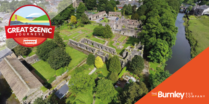 Great Scenic Journeys, Whalley Abbey, Blackburn And Burnley, JAN25 Burnley