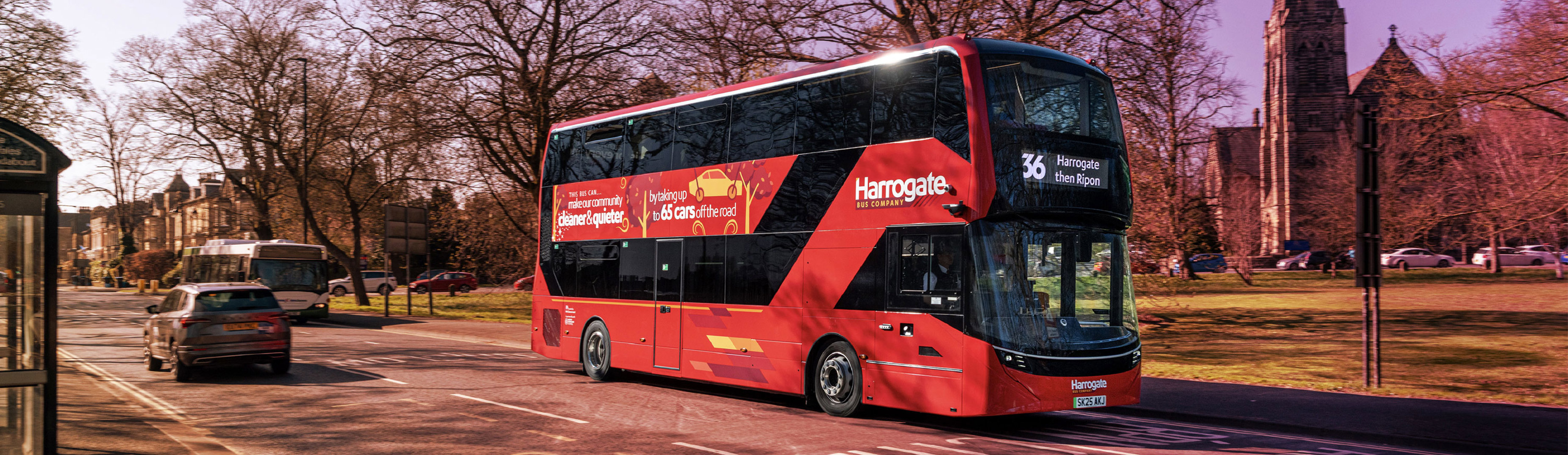 Electric Bus Harrogate