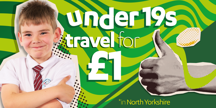 Website Page Images, Travel To, Young People, Joined Up Journeys, DEC25 U19 £1 Yorkshire